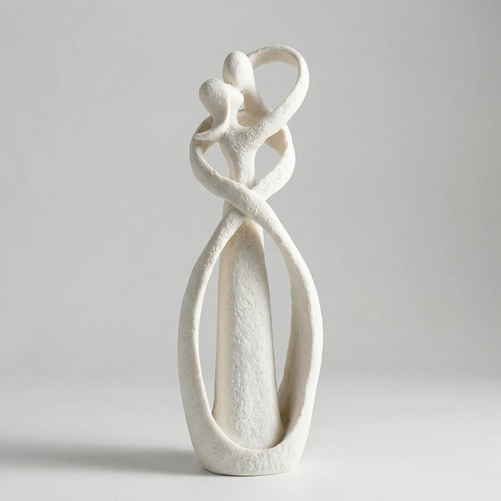 Entwinia - Figura abstracta de pareja abrazándose