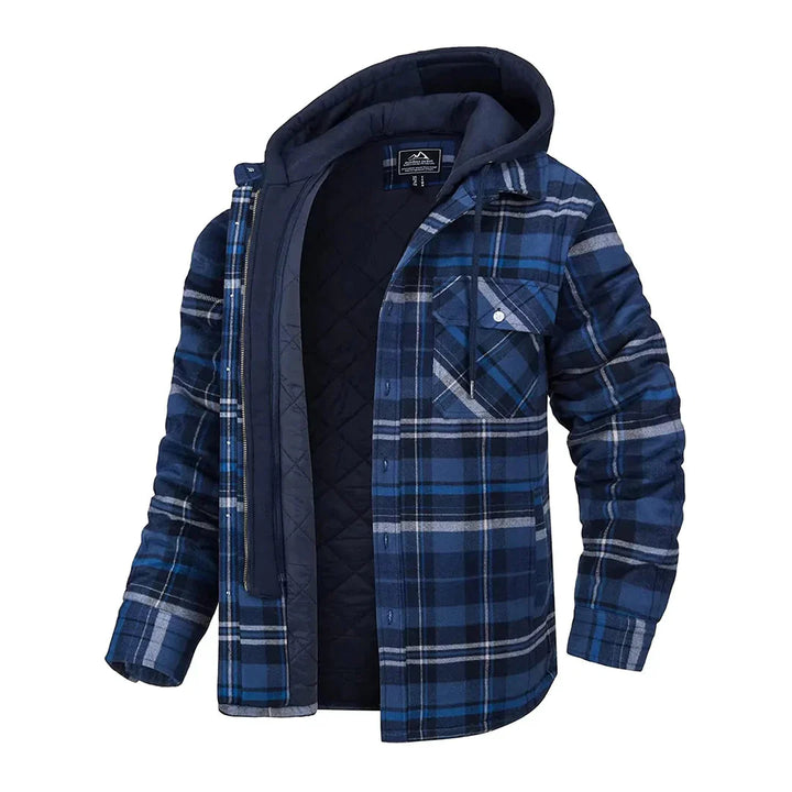 Enzo: chaqueta a cuadros para hombre con elegancia atemporal