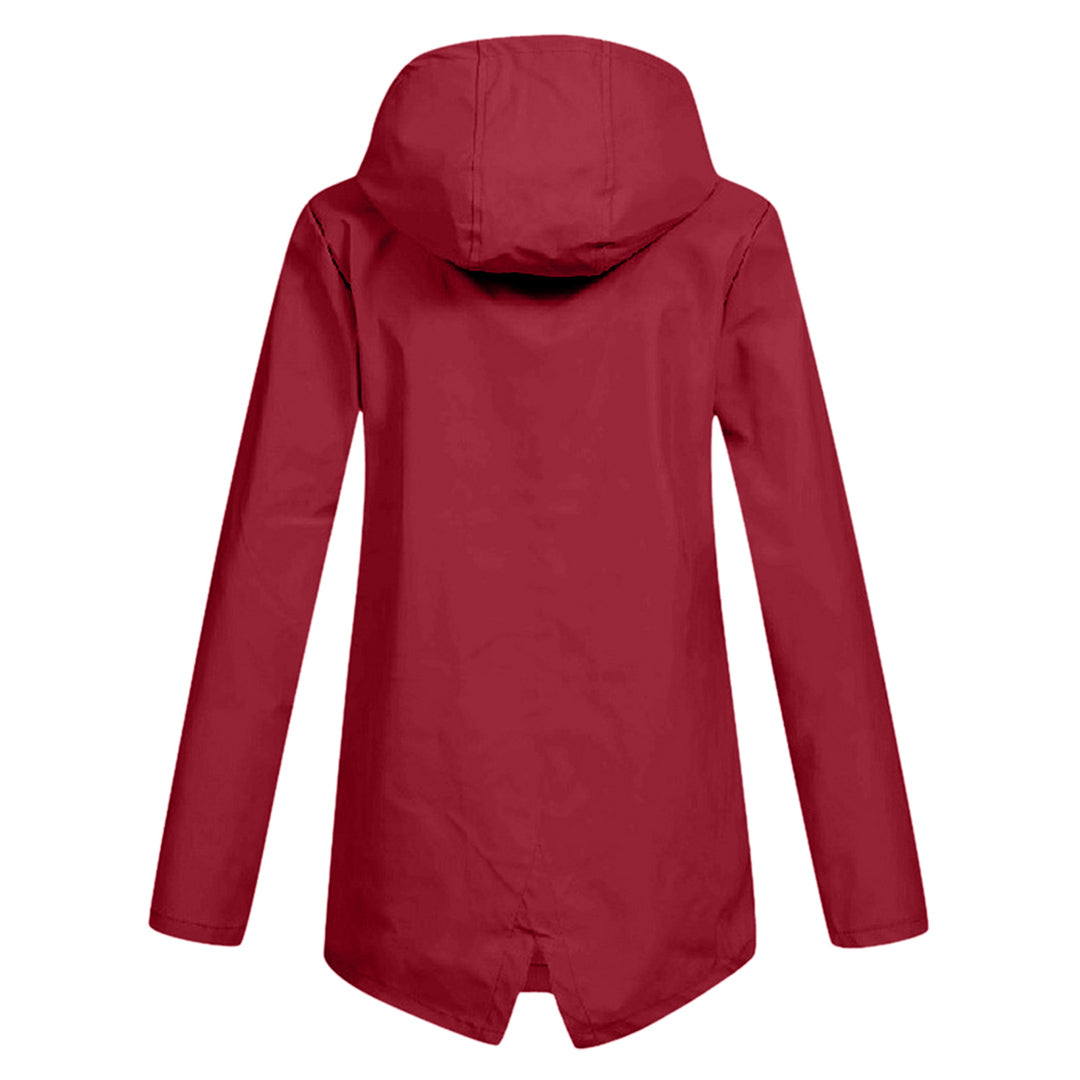 Dasha – Chaqueta impermeable con capucha para mujer