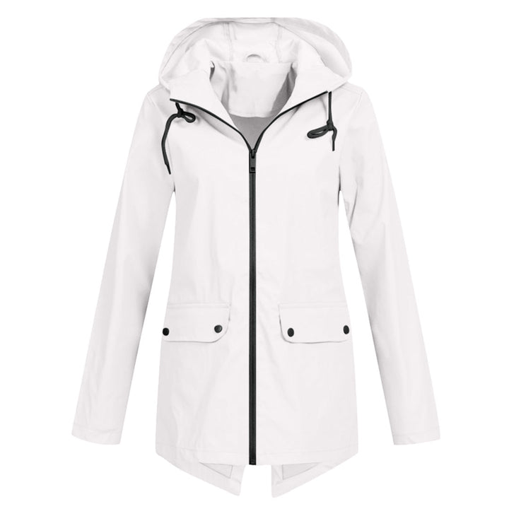 Dasha – Chaqueta impermeable con capucha para mujer