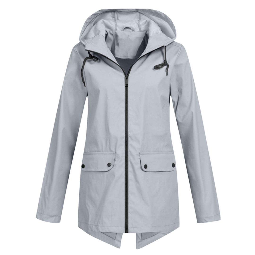 Dasha – Chaqueta impermeable con capucha para mujer