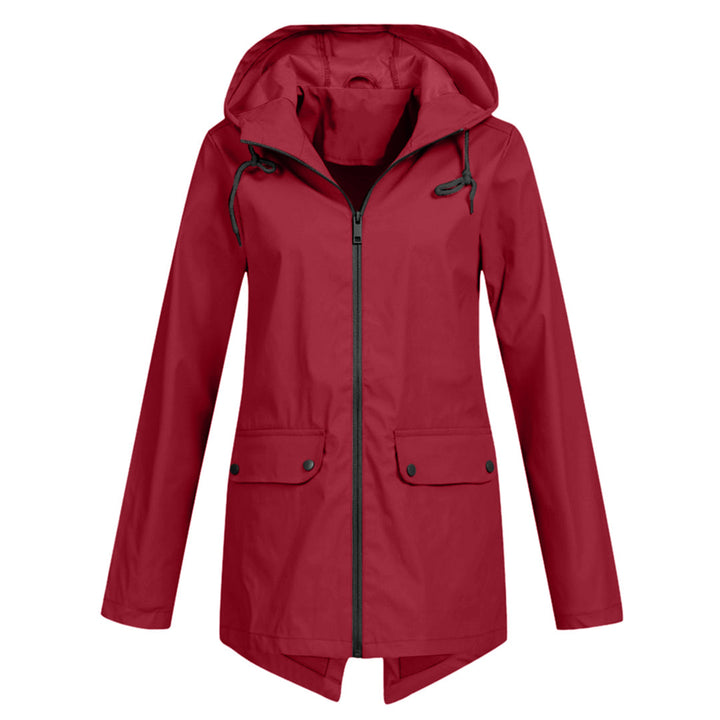 Dasha – Chaqueta impermeable con capucha para mujer