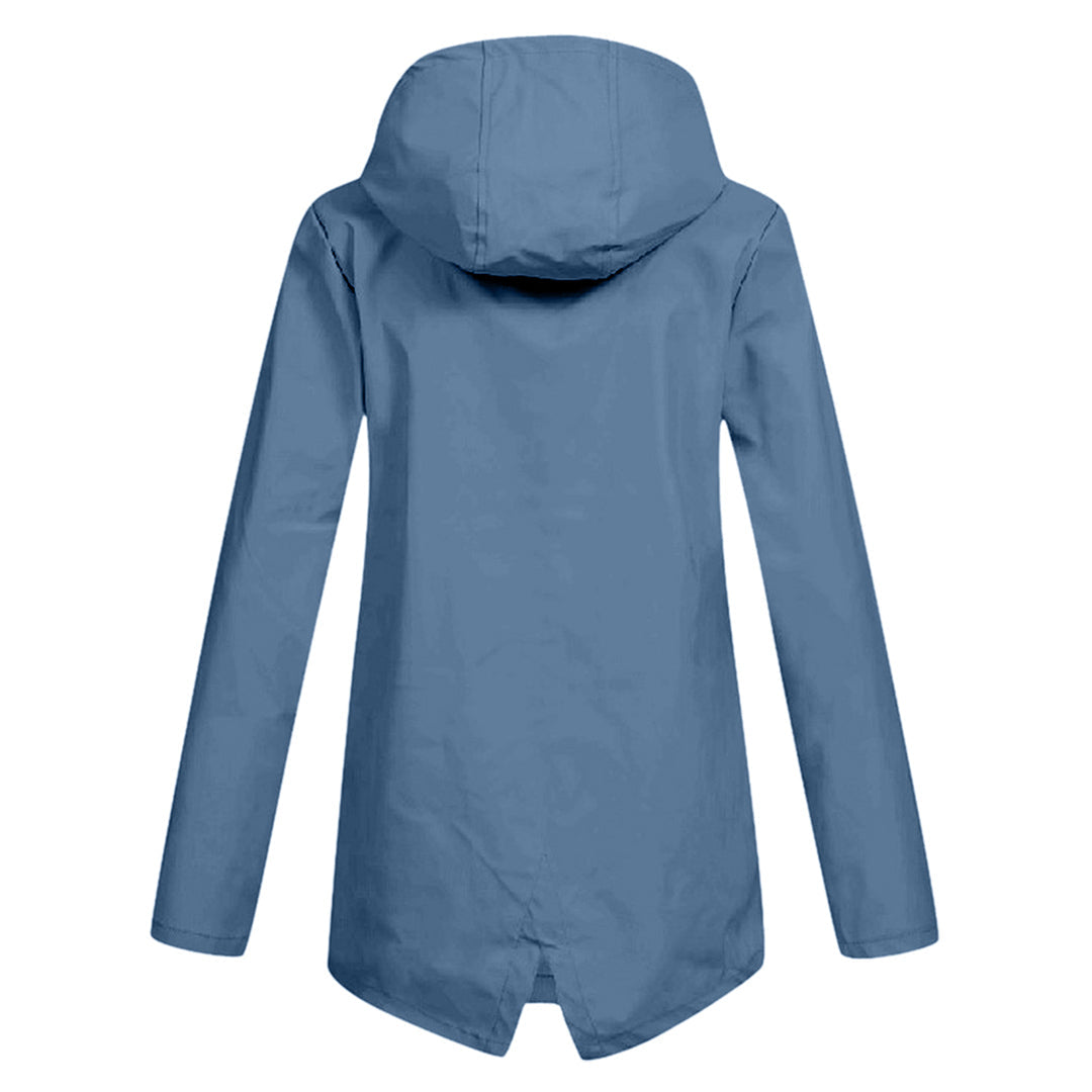 Dasha – Chaqueta impermeable con capucha para mujer