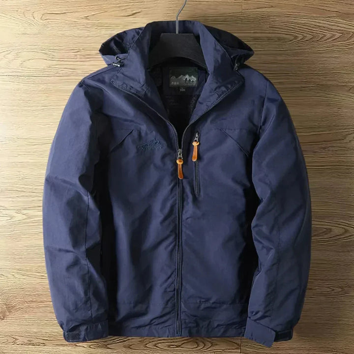Chaqueta Exterior Impermeable y Transpirable para Hombres