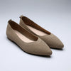 Zapatos Planos Punta Afilada Sin Cierre para Mujeres