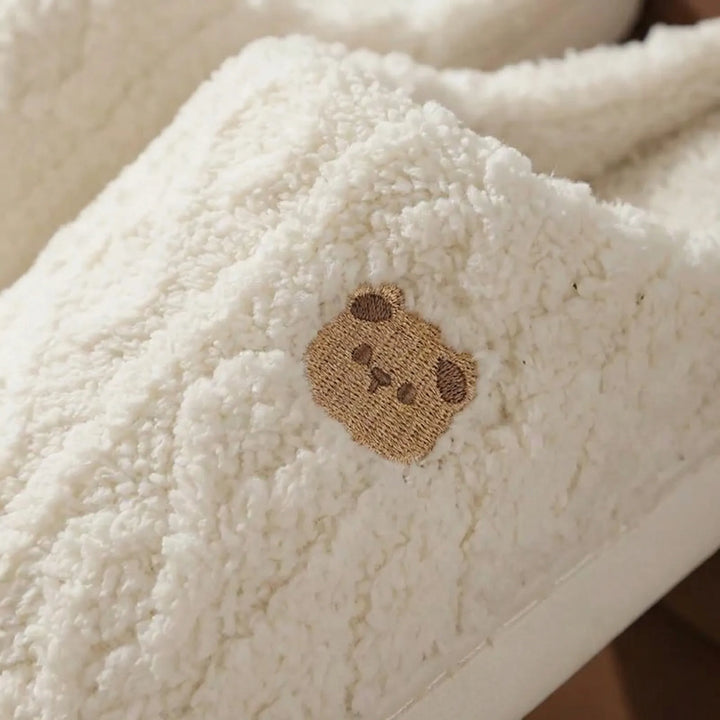 Fluffnest - Pantuflas de interior suaves y esponjosas
