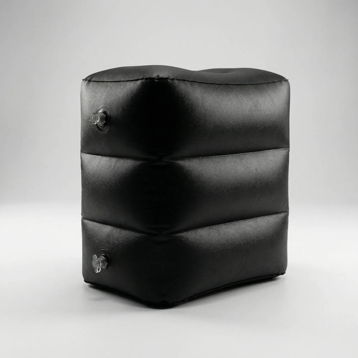 Flytrest - Reposapiés de viaje rectangular inflable