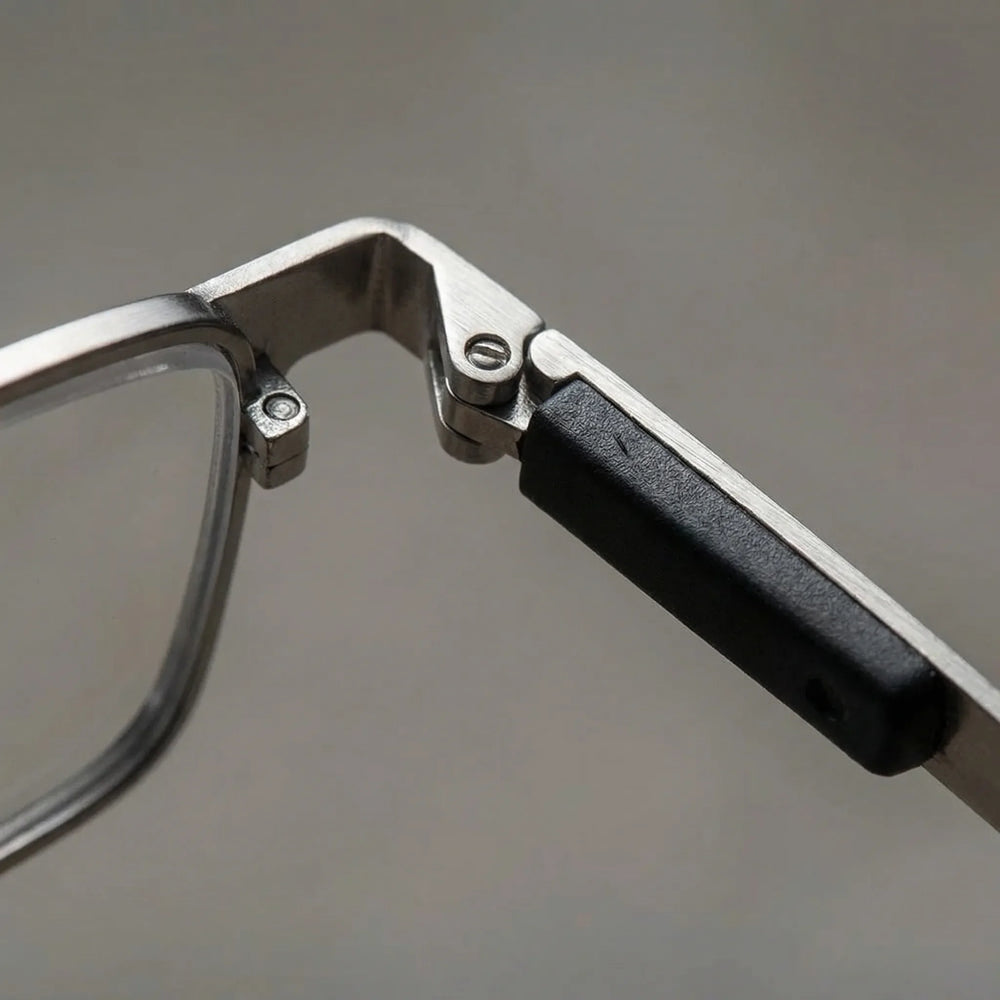 Foldix - Gafas de lectura plegables y compactas con estuche