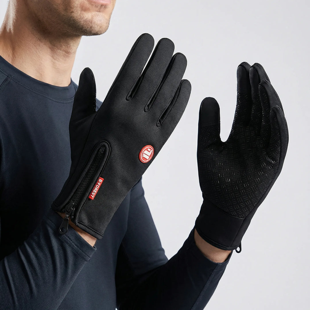 Frostgrip - Guantes de invierno calefactables para pantallas táctiles