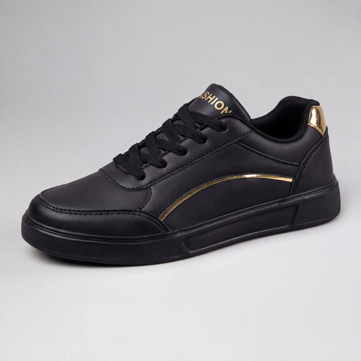 Glitzstep - Zapatillas casuales de caña baja con cordones
