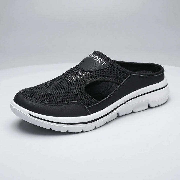 Glydex - Sandalias deportivas sin cordones para mujer