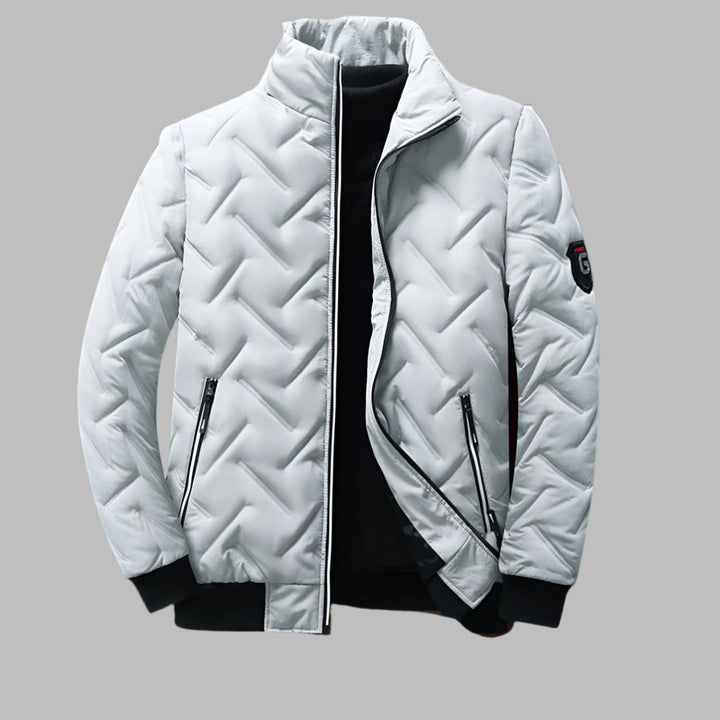 Chaqueta Rompevientos con Cremallera Completa para Hombres