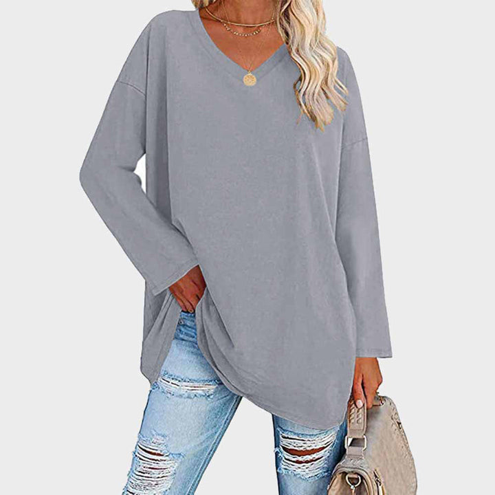 Blusa Elegante de Manga Larga para Mujeres