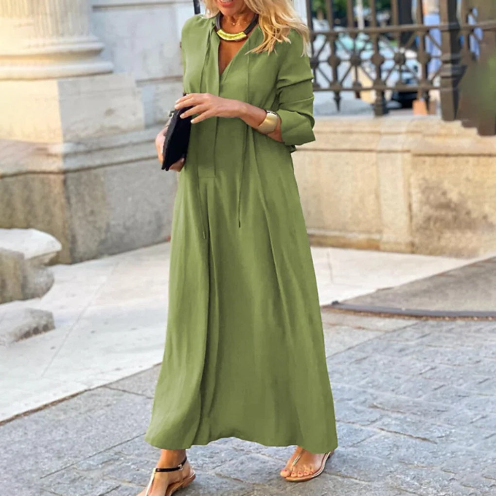 Vestido Maxi para Mujeres – Silueta Elegante