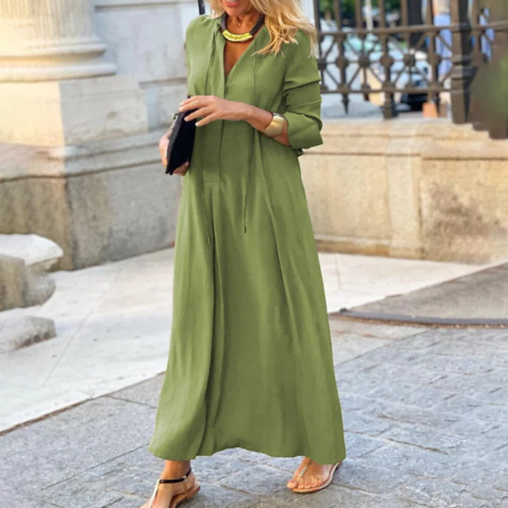 Vestido Maxi para Mujeres – Silueta Elegante