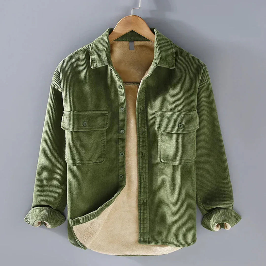 Chaqueta Casual Vintage Cálida para Hombres