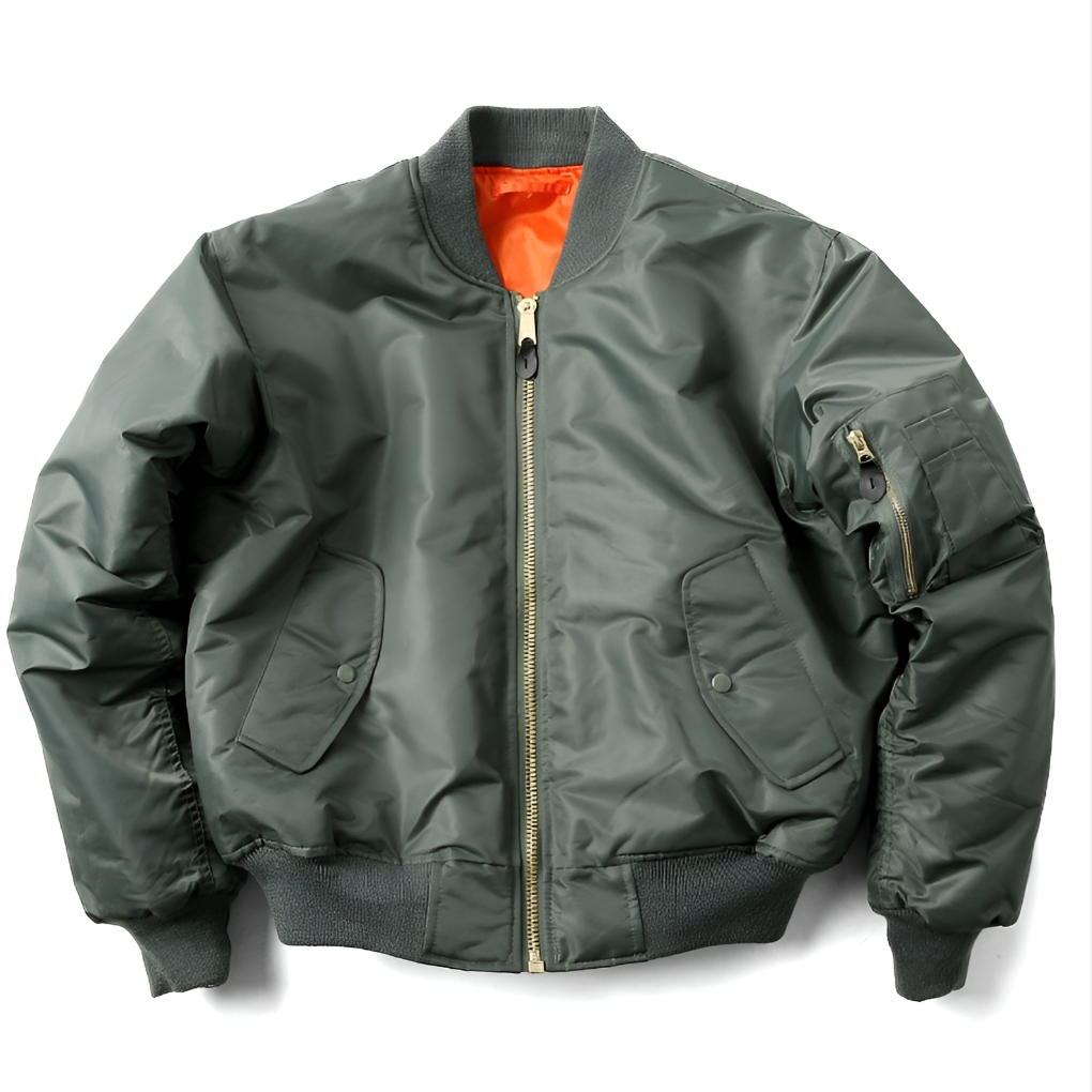 Chaqueta Bomber Clásica para Hombres