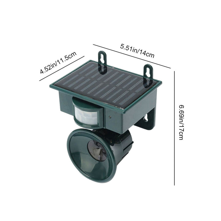 Repelente y Ahuyentador de Aves con Sensor de Movimiento Premium