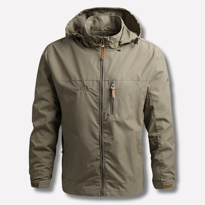 Chaqueta Exterior Hombre Impermeable y Anti-viento
