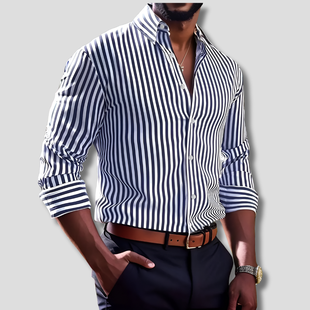 Camisa Clásica Rayada