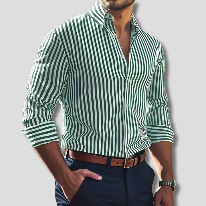 Camisa Clásica Rayada