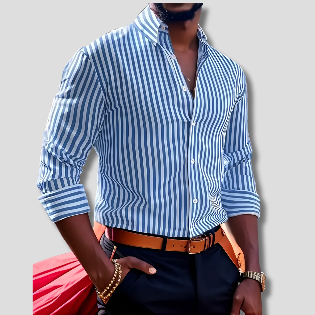 Camisa Clásica Rayada