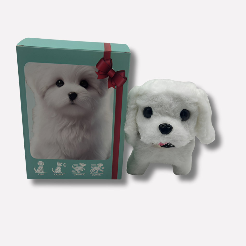 Cachorro de Peluche Hiperrealista
