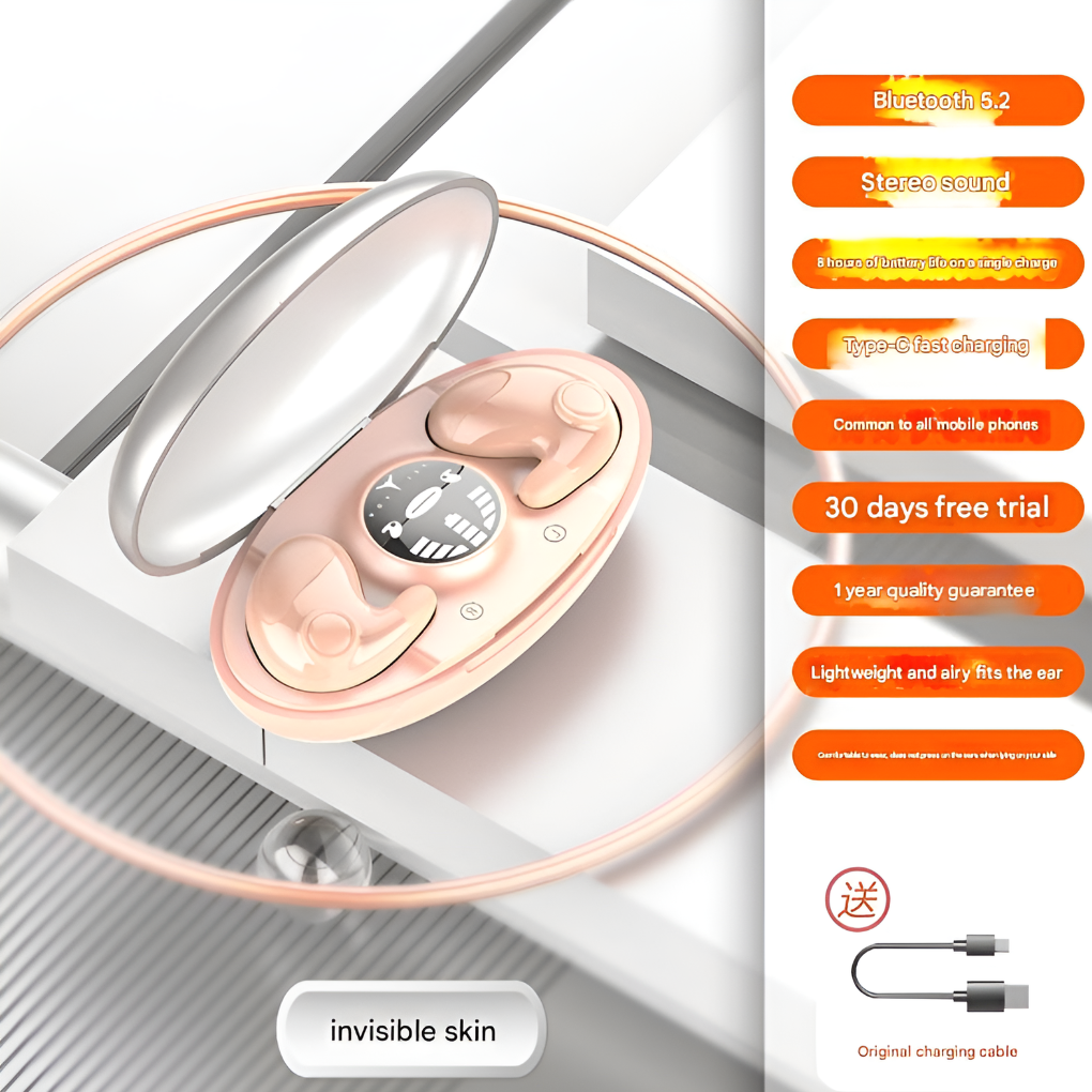 Audífonos Bluetooth con Cancelación de Ruido Diseño Inalámbrico