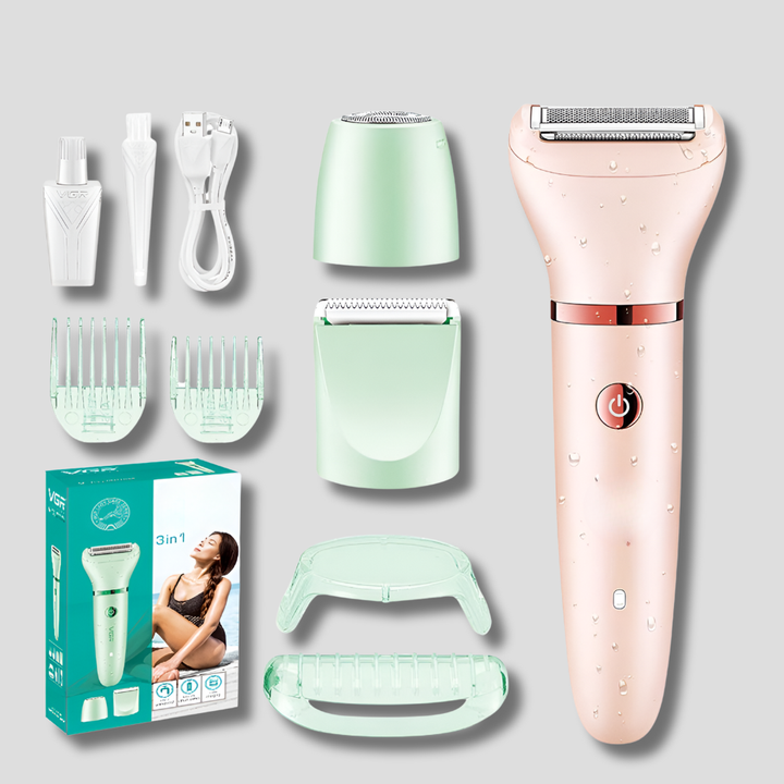 SmoothShave - Rasuradora 3 en 1 para Mujeres