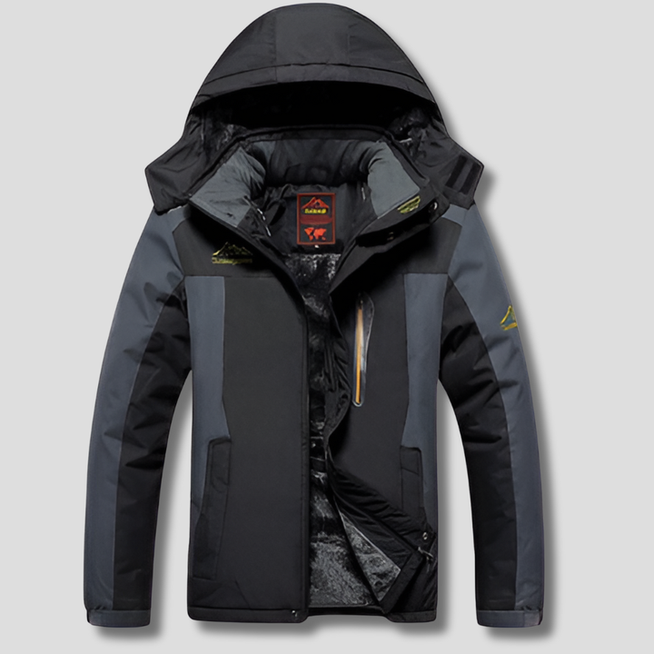 Chaqueta de Invierno para Hombres – Estilo Casual Moderno con Acabado Resistente al Agua