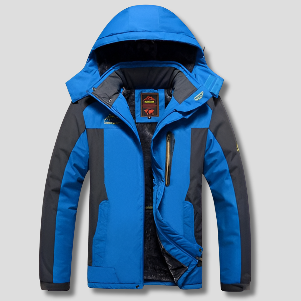 Chaqueta de Invierno para Hombres – Estilo Casual Moderno con Acabado Resistente al Agua