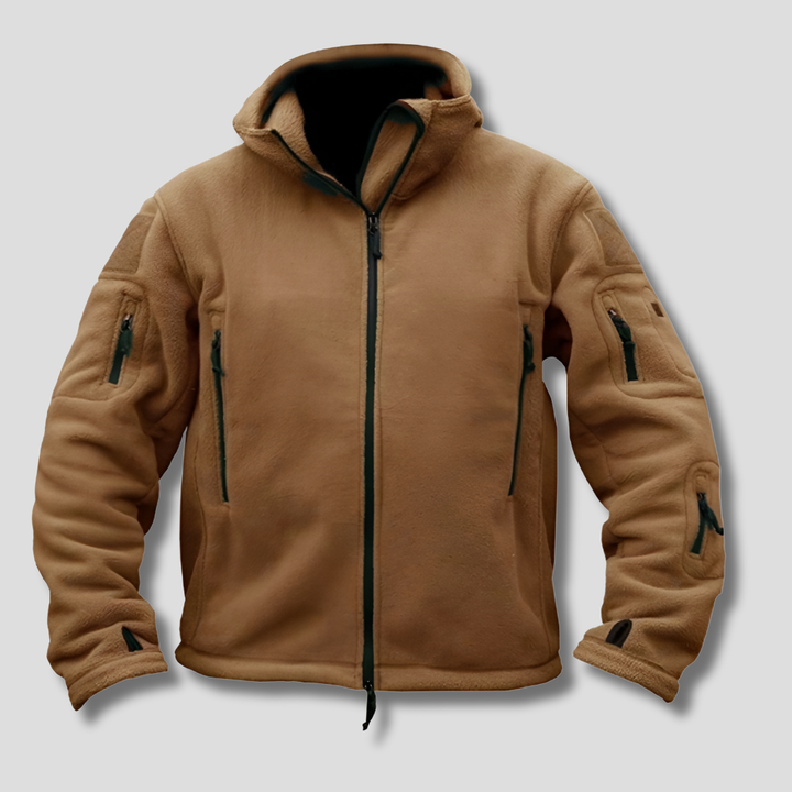 Chaqueta de Forro Polar Exterior Resistente al Viento para Hombres – Capa Diaria Resistente