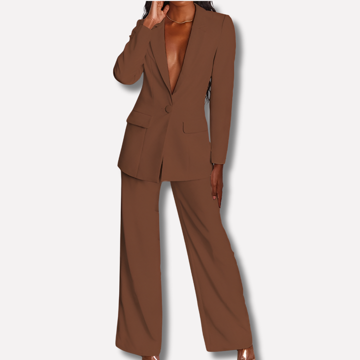 Conjunto de Blazer y Pantalones para Mujeres