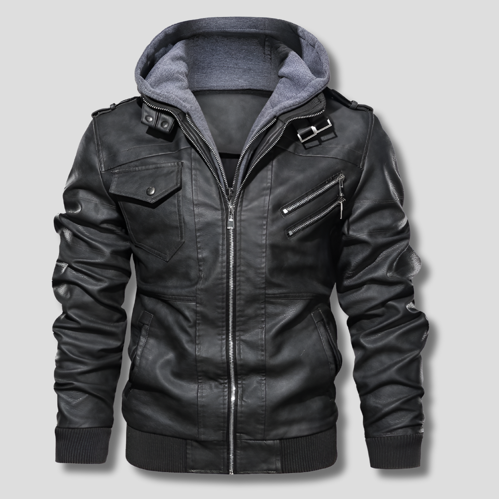 Chaqueta de Cuero para Hombres – Estilo Elevado con Atractivo Diario