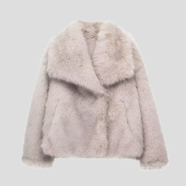 Chaqueta de Piel Sintética para Mujeres