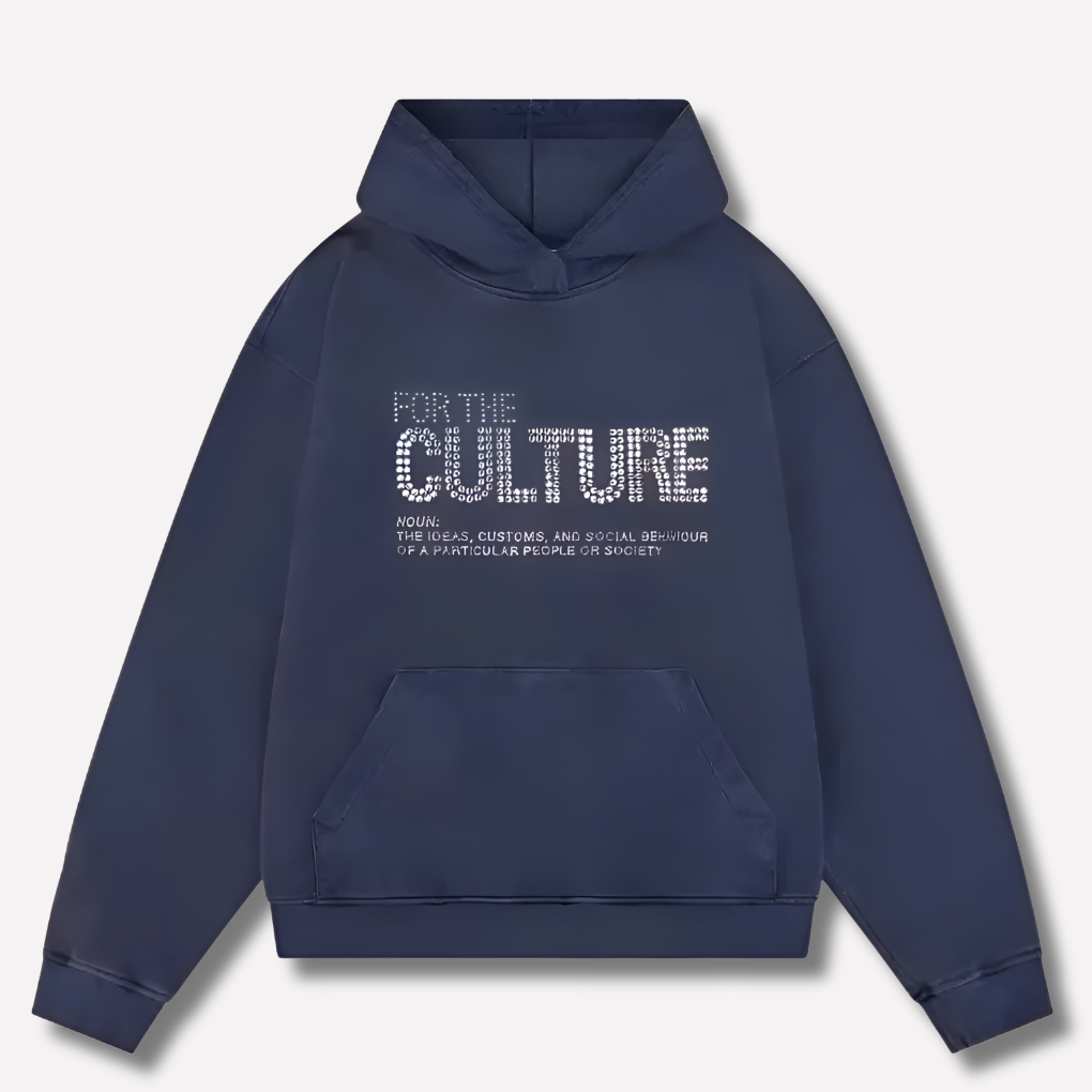Sudadera Declaración – “Para La Cultura” Estilo Callejero