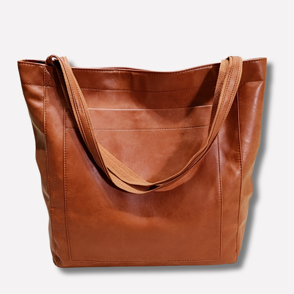 Bolso de Hombro de Cuero Moderno y Estiloso