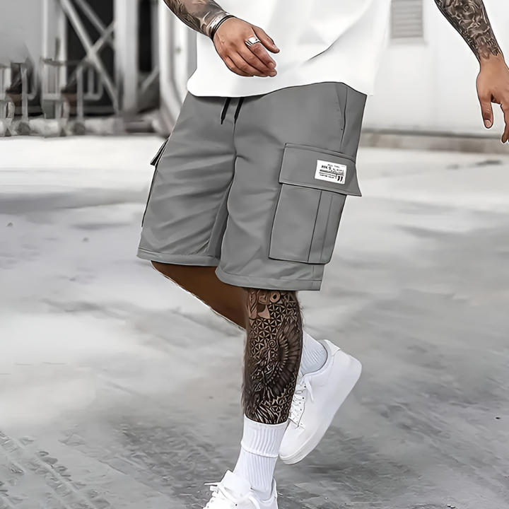 Pantalones Cortos Cargo Sueltos para Hombres