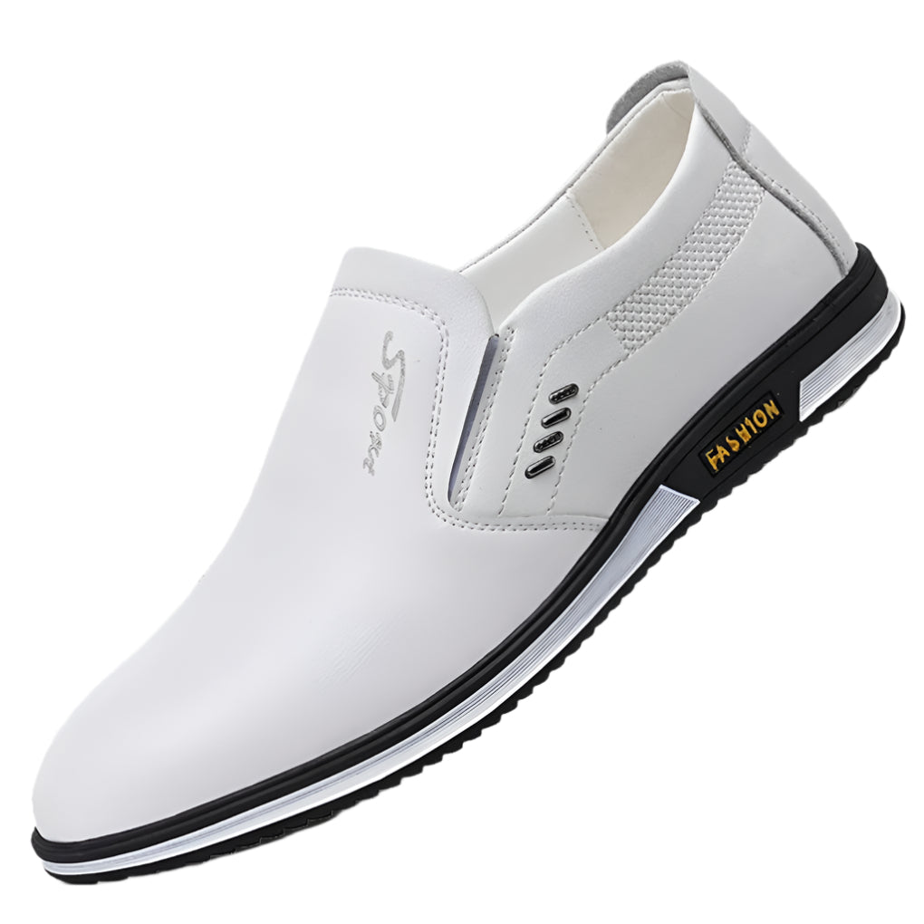 Zapatos de cuero elegantes para hombres en varios colores
