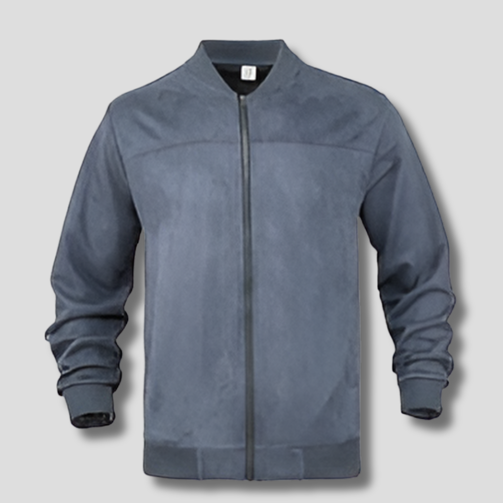 Chaqueta de Suede Retro para Hombres