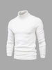 Suéter de Cuello Alto para Hombres – Lavable y Versátil