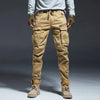 Pantalones Cargo con Muchos Bolsillos para Hombres