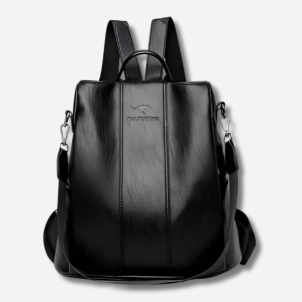 Mochila Anticlavo Chic para Mujeres – Diseño de Cuero Estiloso con Almacenamiento Concealado