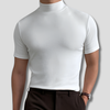 Camisa de Cuello Alto Transpirable para Hombres