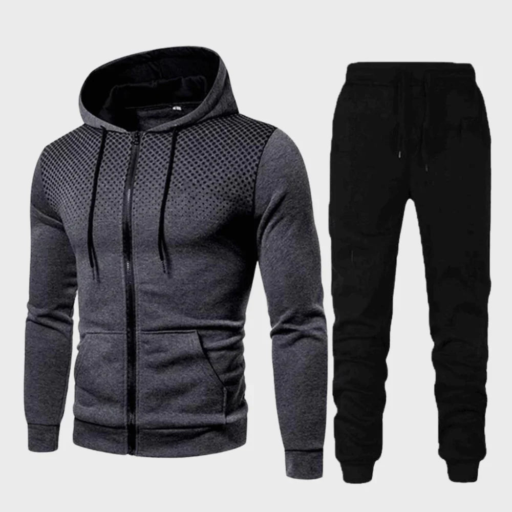 PowerTrack: chándal elegante para hombre que combina comodidad y rendimiento