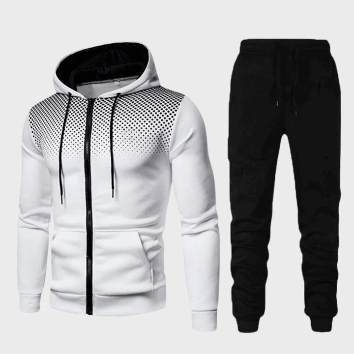 PowerTrack: chándal elegante para hombre que combina comodidad y rendimiento