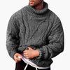 Suéter de Cuello Alto para Hombre – Pullover de Punto Clásico