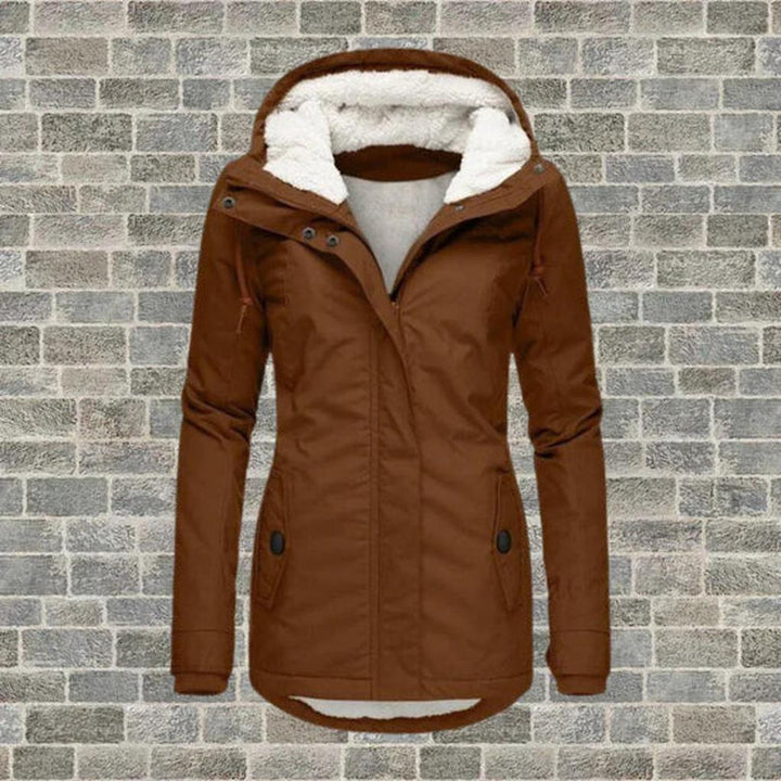 Abrigo de Invierno con Capucha para Mujeres – Capa Práctica para Climas Fríos