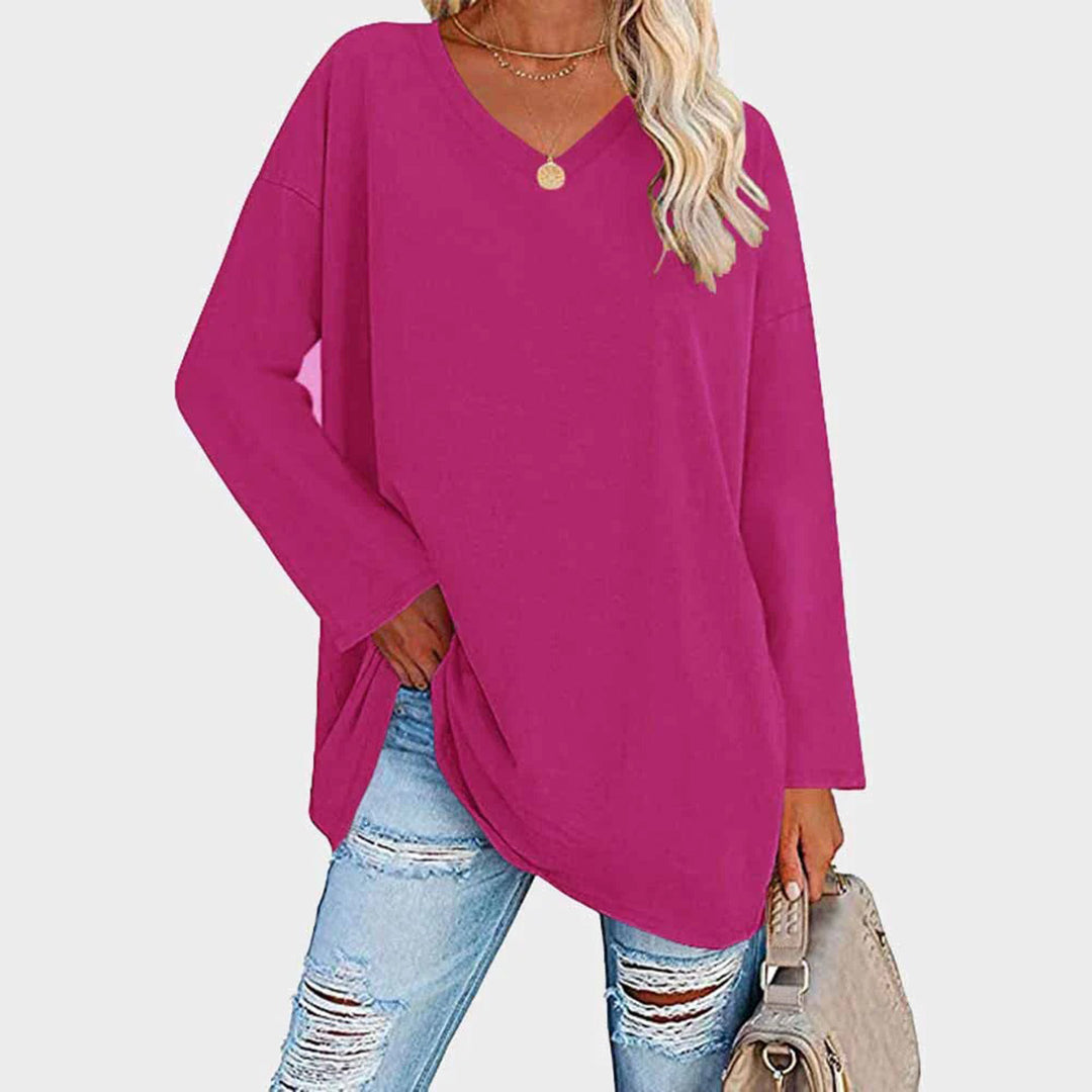 Blusa Elegante de Manga Larga para Mujeres