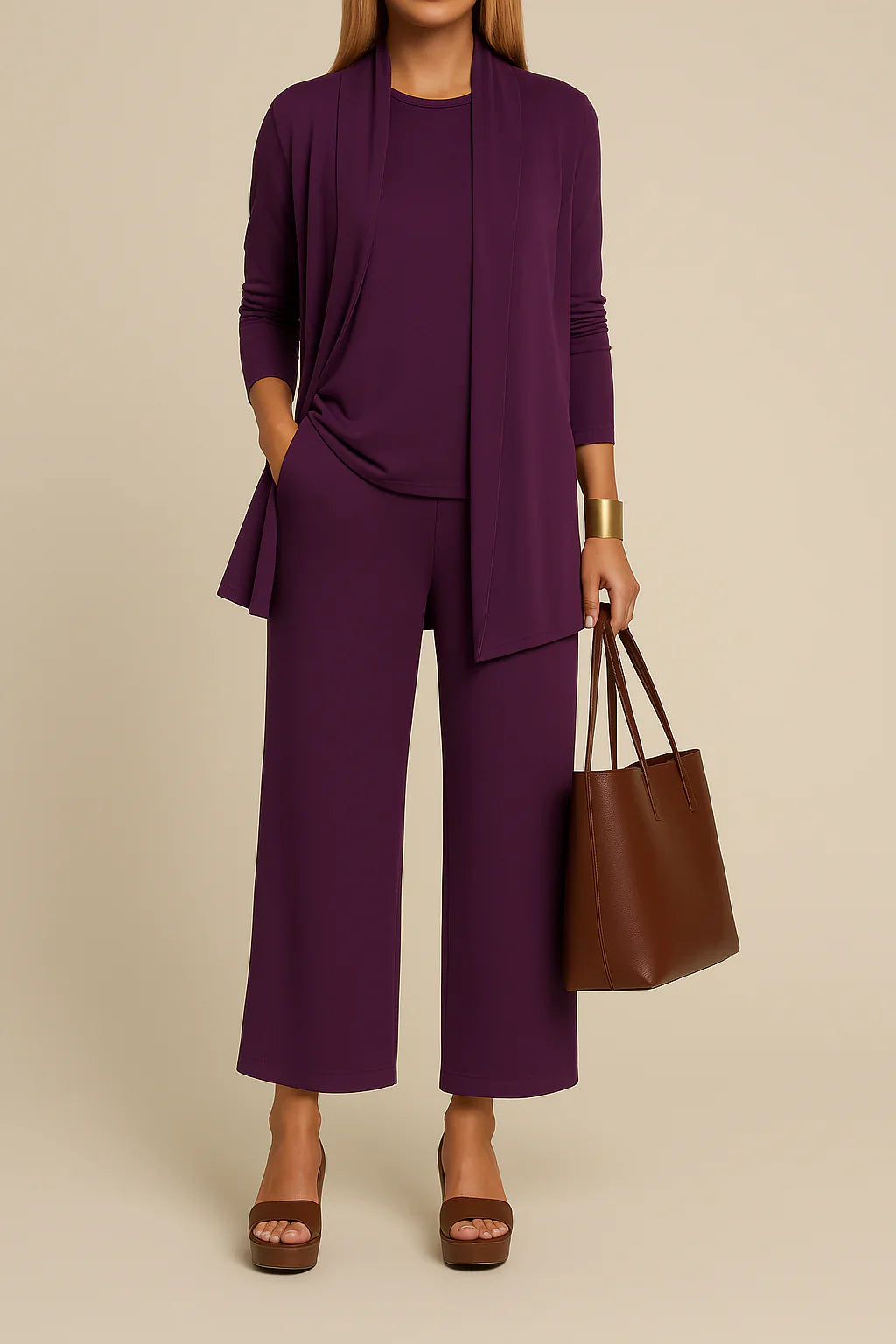 Mackenzie: traje de tres piezas elegante y refinado